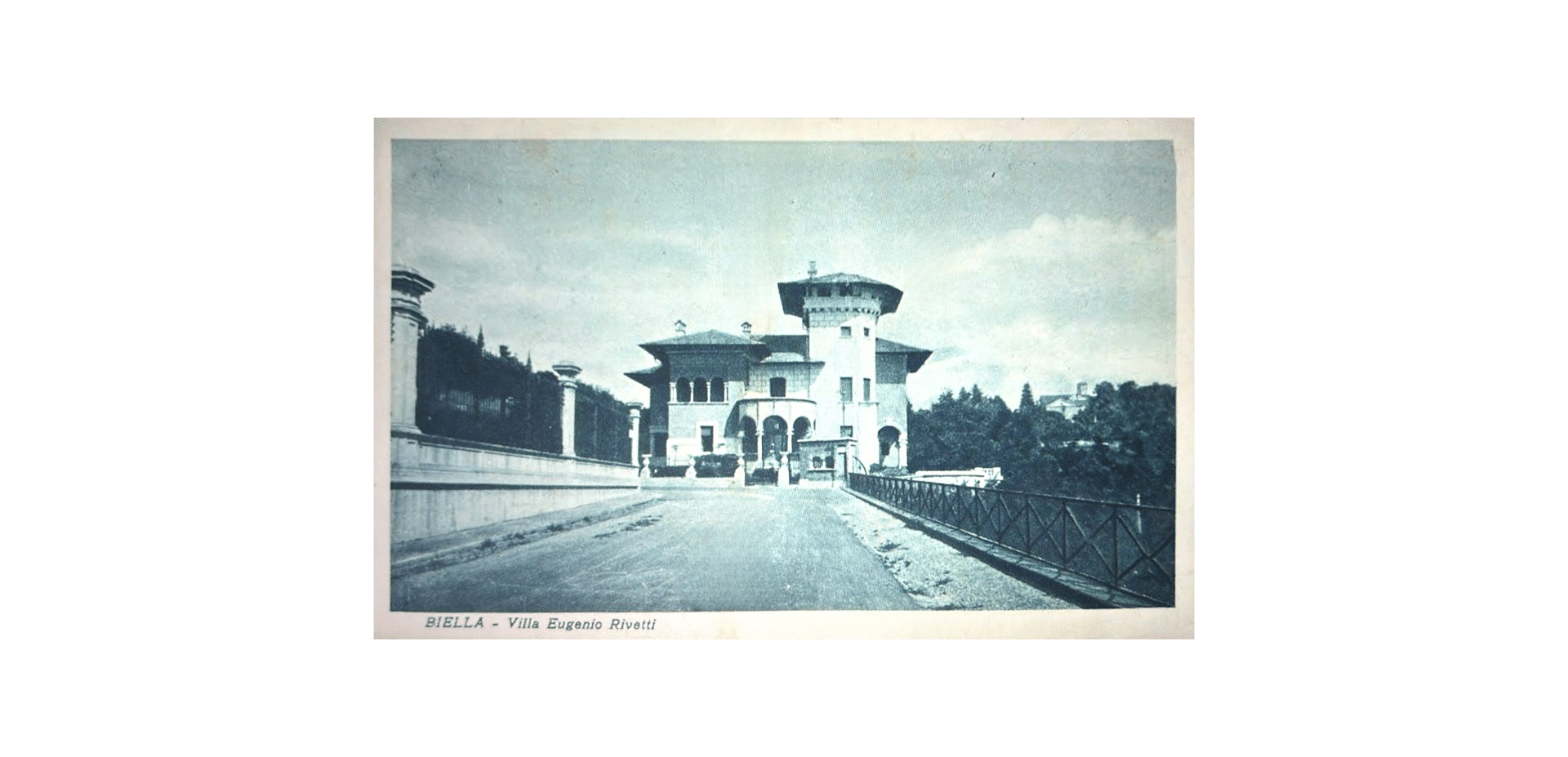 Villa Eugenio Rivetti - Foto storica - Biella - 1931